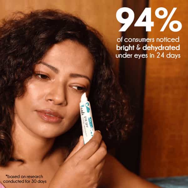 Auli Eye Spy Dark Circle Removing Puffiness Reducing Cooling Cucumber Under Eye Gel - 15Gm