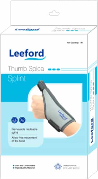 Buy LEEFORD THUMB SPICA SPLINT LARGE (L) 1 NO'S Online & Get Upto 60% ...