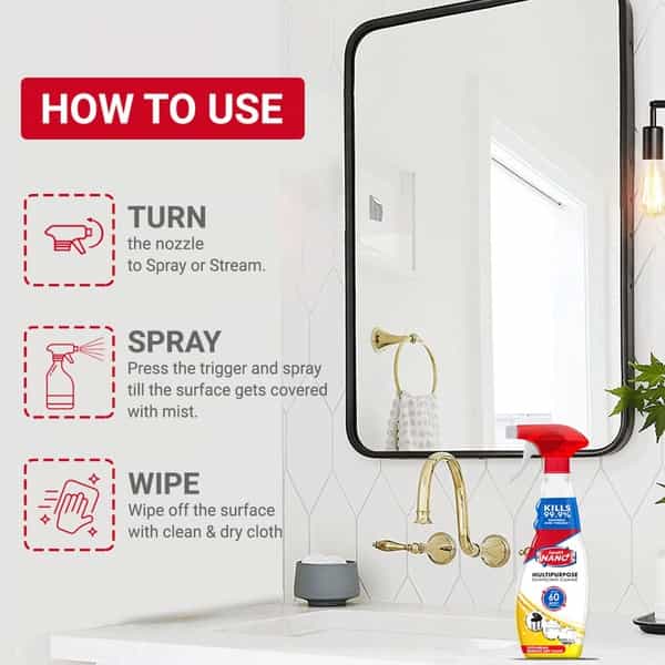 Luxor Nano Multipurpose Disinfectant Cleaner - 500Ml