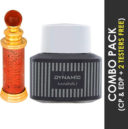Ajmal Classic Oud Cp Oudh Alcohol-Free Attar 10ml For Unisex And Maryaj Dynamic Edp 100ml For Men