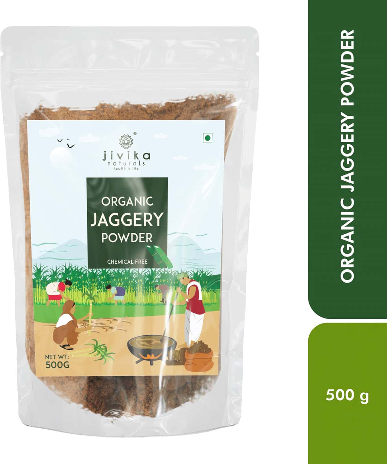 Jivika Jaggery Powder 500gms