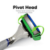 Letsshave Pro 6 Sensitive Face & Body Shaving Razor Value Set