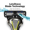 Letsshave Pro 6 Sensitive Face & Body Shaving Razor Value Set