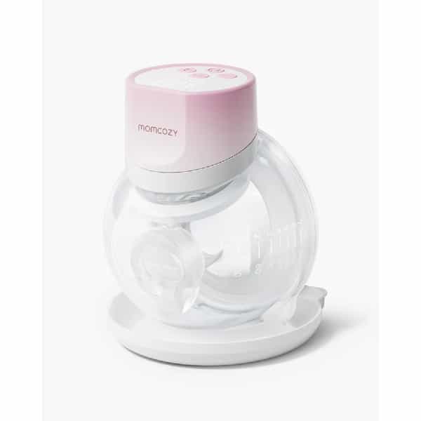 Momcozy Wearable Breast Pump S12pro Quick Pink Single Pack
