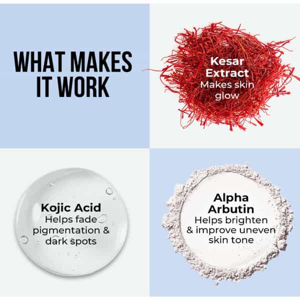 Kesar & Kojic Acid Oil-Free Moisturiser 50 Gram