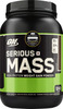 Optimum Nutrition (On) Serious Mass Weight Gain Powder - 3 Lbs 1.36 Kg (Chocolate)
