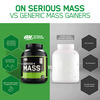Optimum Nutrition (On) Serious Mass Weight Gain Powder - 3 Lbs 1.36 Kg (Chocolate)