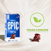 Manforce Epic Desire Super Thin Premium Condoms Silk Chocolate Flavour Disposable Pouch 10'S