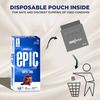Manforce Epic Desire Super Thin Premium Condoms Silk Chocolate Flavour Disposable Pouch 10'S