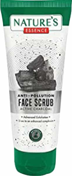 Nature's Essence Anti Pollution Charcoal Face Scrub - 65 Ml