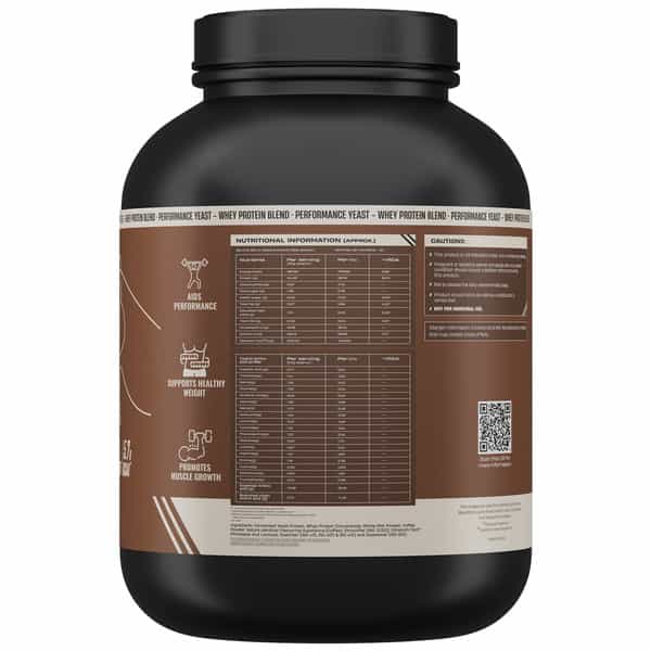 Beastlife Performance Yeast Protein Powder | 25G Protein | Cold Coffee Flavour | Easy Digest | 2Kg