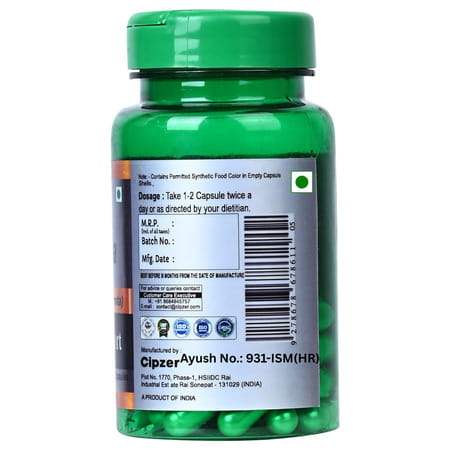 Cipzer Arjuna 30 Capsules | Supports Heart Health| Circulation & Cardiovascular Wellness