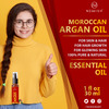 Newish 100% Pure & Natural Moroccan Argan Oil 30Ml For Dry And Coarse Hair & Skin Care