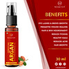 Newish 100% Pure & Natural Moroccan Argan Oil 30Ml For Dry And Coarse Hair & Skin Care