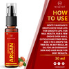 Newish 100% Pure & Natural Moroccan Argan Oil 30Ml For Dry And Coarse Hair & Skin Care