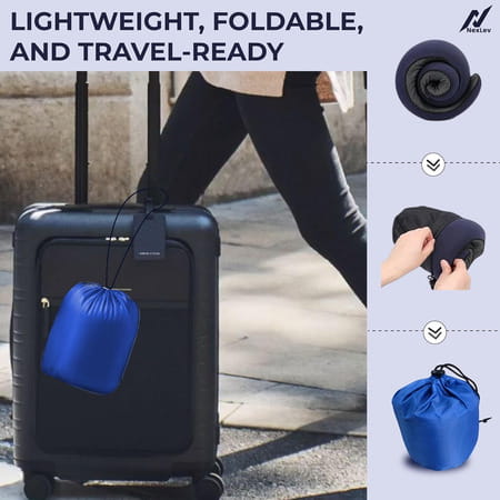Nexlev Travel Neck Pillow Np-06 | Blue