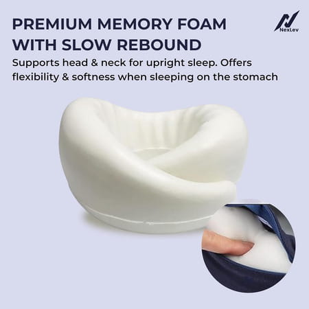 Nexlev Travel Neck Pillow Np-06 | Blue