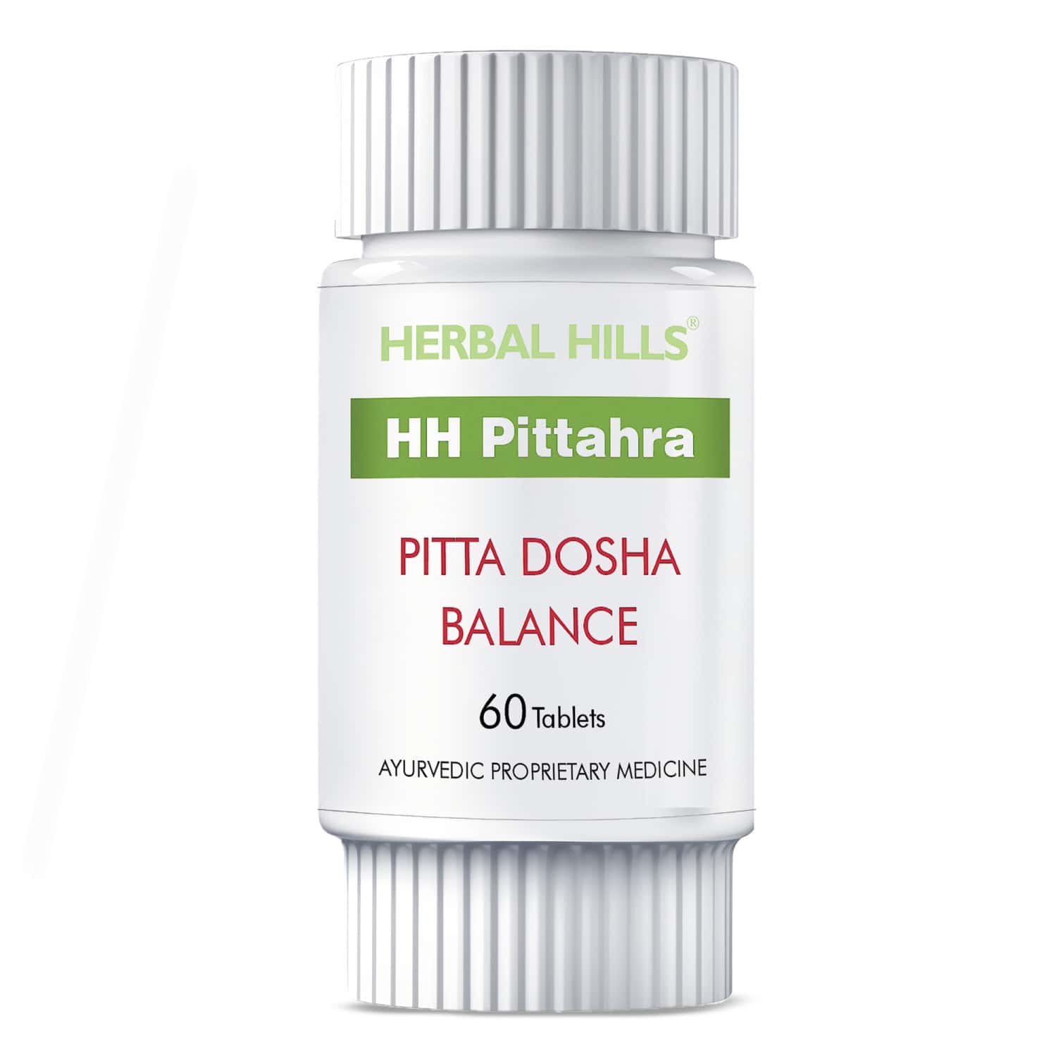 Herbal Hills Hh Pitta Natural Pitta Detox Support | Skin Health Wellness 60 Tablet