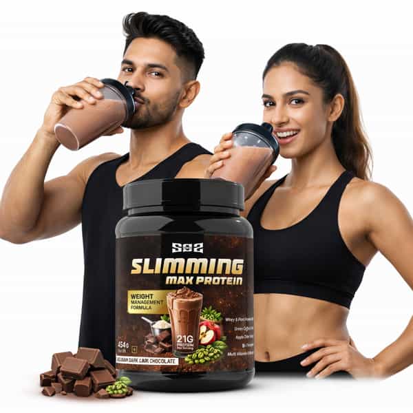 Sos Nutrition Whey Protein Slimming Max Weight Loss Herbs And Multi Vitamin Chocolate Protein 454G