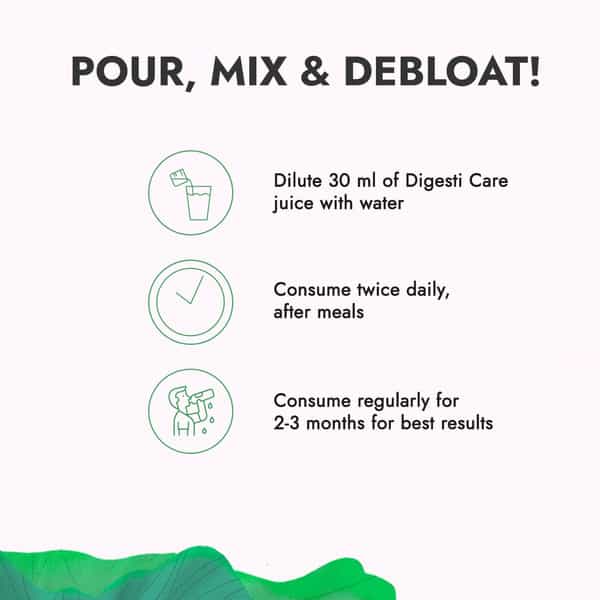 Kapiva Digesti Care Juice (2L) - Provides Relief From Acidity & Bloating - Super Saver Pack Of 2