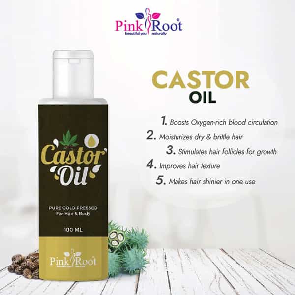 Pink Root Castor Oil 100Ml