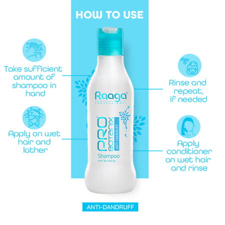 Raaga Professional Pro Botanix Anti-Dandruff Shampoo-200ml