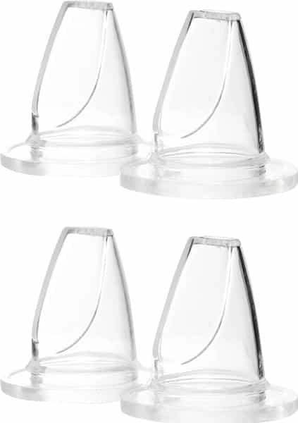 Buddsbuddy Combo Of 4 Bpa Free Regular Neck Soft Silicone Sipper Spout Teat Bb7196