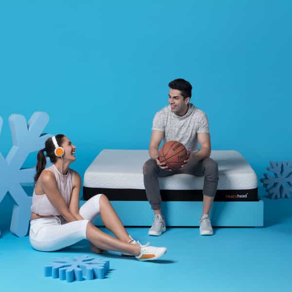 Sleepyhead Sense - 3 Zoned Bodyiq Orthopedic Memory Foam Mattress | (78X36x8 Inches Single Size)