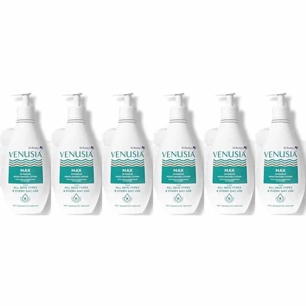 Venusia Max Intensive Moisturizing Lotion For Everyday Use 500 G X Pack Of 6