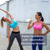 Electrofizz Hydration Energy Powder For Workout For Men And Women- Litchi Flavour 1 Kg Jar
