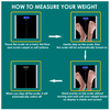 Equinox Personal Digital Weighing Scale Eq-Eb-9400 With Lcd Display + Blue Backlight | Lightweight