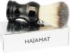 Hajamat Luxurious Black Shaving Brush For Men- Imitation Badger Bristles- Resin Handle