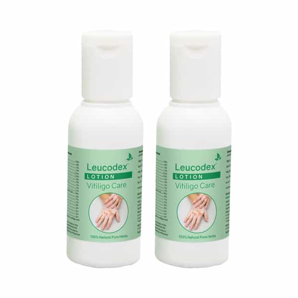 Leucodex Lotion For Skin Discoloration & White Patches Herbal Ayurvedic 50 Ml (Pack Of 2)