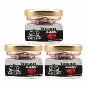 Earth King Saffron Thread Kesar - 3gm (pack Of 3)