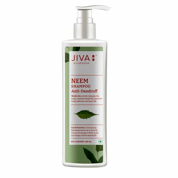 Jiva Neem Face Wash 100G & Neem Shampoo 200Ml | 100% Pure & Natural | Paraben Free (Combo Of 2)