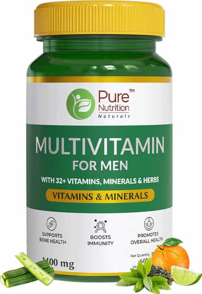 Pure Nutrition Mens Multi Vita- Ginseng Extracts Omega 3 And Multi Minerals - 60 Tablets
