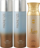 Ajmal 2 Magnetize For Men & Women & 1 Wisal For Women Deodorants Each 200Ml Combo Pack Of 3