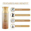 Ajmal 2 Magnetize For Men & Women & 1 Wisal For Women Deodorants Each 200Ml Combo Pack Of 3
