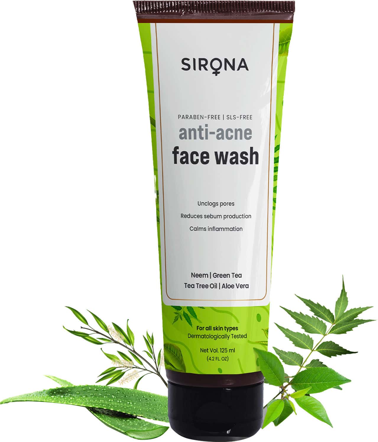 Buy SIRONA MARSHMALLOW & HYALURONIC ACID HYDRATING FACE WASH FOR MEN