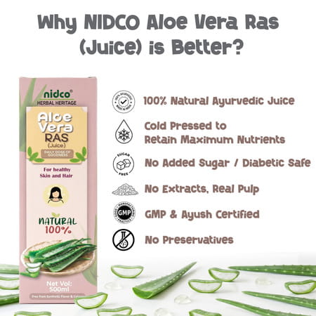 Nidco Aloevera Juice 500Ml