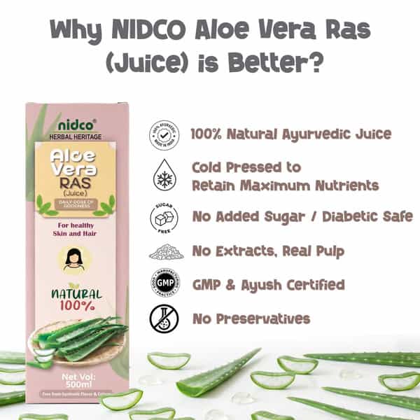 Nidco Aloevera Juice 500Ml