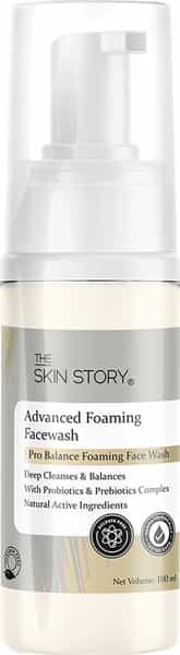 The Skin Story Sulphate Free Deep Cleansing Foaming Face Wash With Witch Hazel & Allantoin 100Ml
