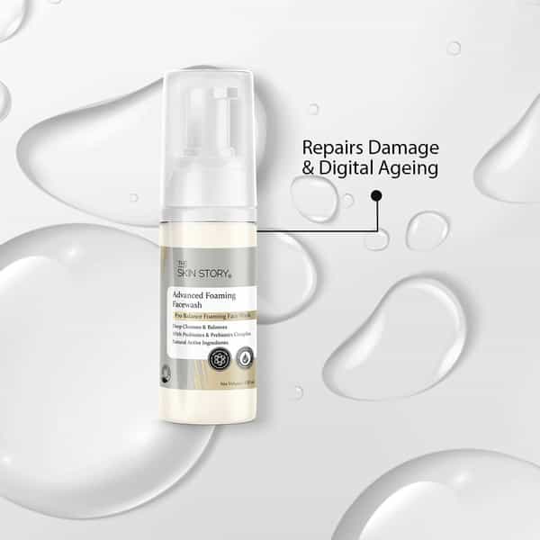 The Skin Story Sulphate Free Deep Cleansing Foaming Face Wash With Witch Hazel & Allantoin 100Ml