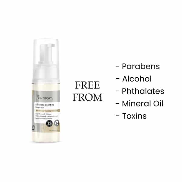 The Skin Story Sulphate Free Deep Cleansing Foaming Face Wash With Witch Hazel & Allantoin 100Ml