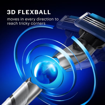 Gillette Mach Turbo 3 Shaving Blades Pack Of 10