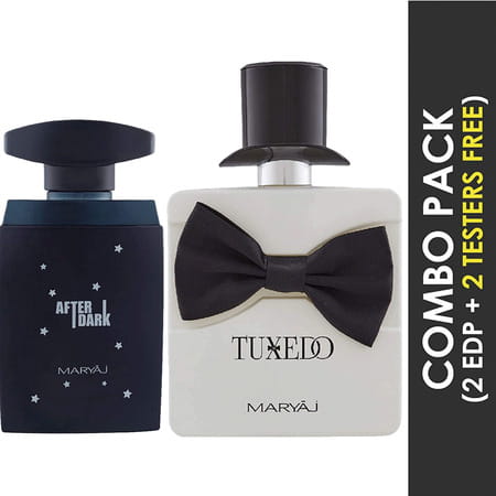 Maryaj After Dark Pour Homme Edp 100ml & Tuxedo For Him Edp 100ml Pack Of 2