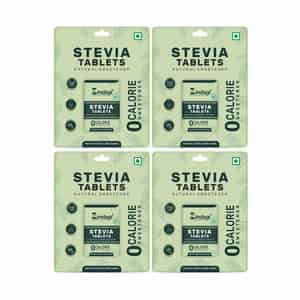 Zindagi Stevia Extract Tablets|100% Natural Sugarfree|stevia Tablets|100 Tablets | Pack Of 4