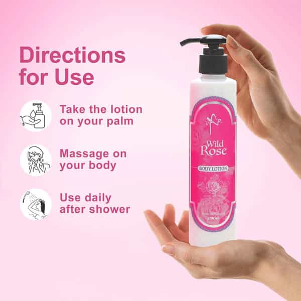 Uxr Bath & Body Wild Rose Shower Gel 200Ml
