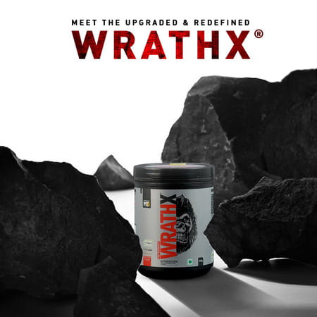 Muscleblaze Pre Workout Wrathx With Creapure ? | Nitroblaze & Bioperine (Fruit Fury | 340 G)