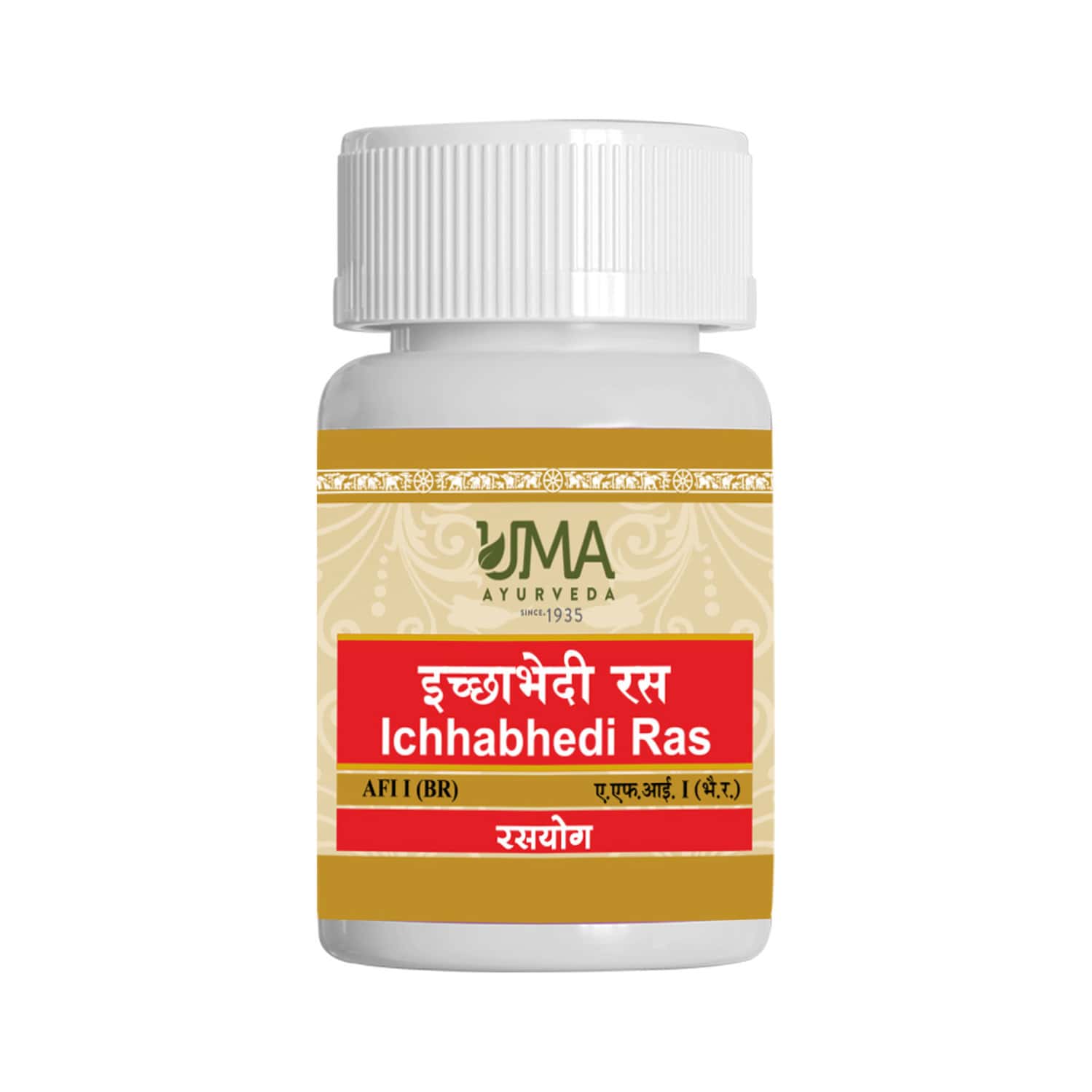 Uma Ayurveda Ichchhabhedi Ras Ayurvedic Tablets 80 Tab